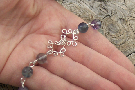 Rainbow Fluorite Bracelet