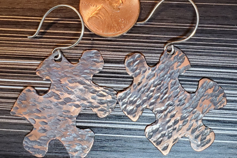 Autism Awareness Puzzle Earrings