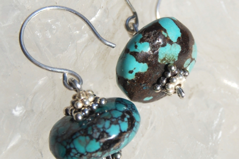 Beautifully marked natural Hubei Turquoise
