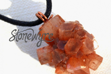 Natural Aragonite Sputnik Crystal Pendant