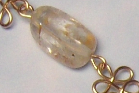 White Topaz and Gold-Filled 18" Necklace