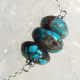 Genuine Hubei Turquoise Bar Necklace