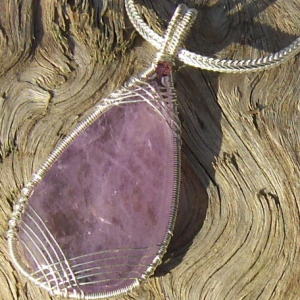 Amethyst Teardrop pendant